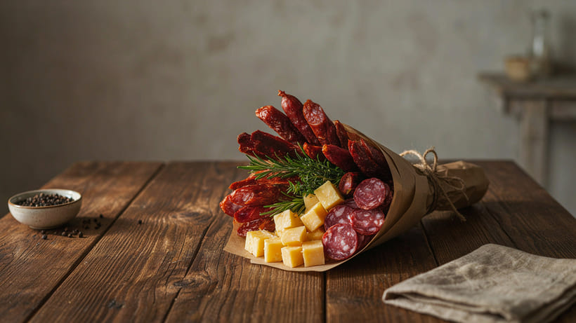 Букет из продуктов
