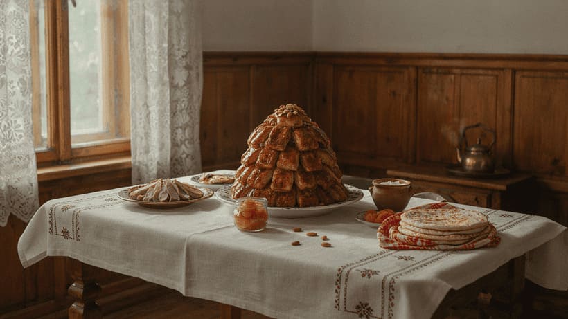 Ритуальное застолье в Татарстане