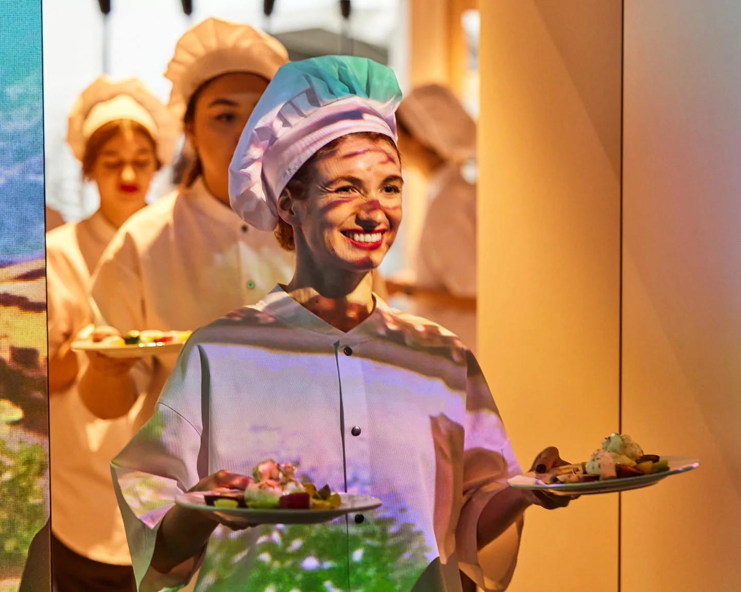 Le Petit Chef — зал